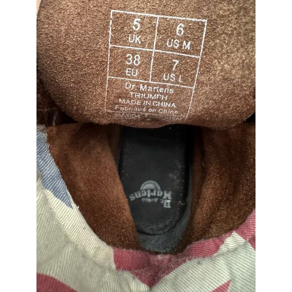 Dr Martens Triumph 1460 Dark Brown with strap and buckle size 7 ladies - Picture 12 of 12